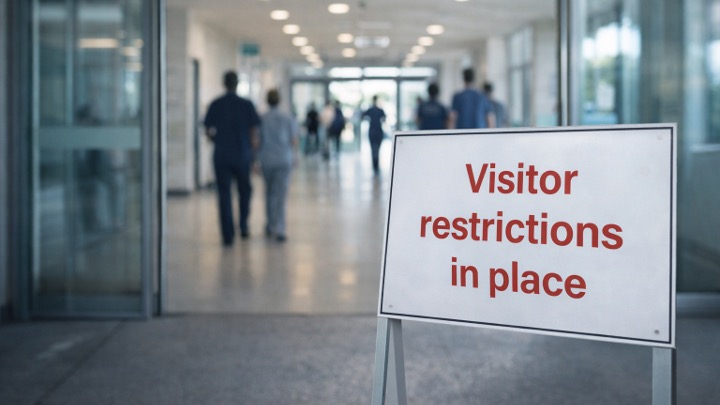 Visitor Restrictions at Tipperary University Hospital