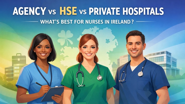 Agency vs HSE vs Private Hospitals in Ireland